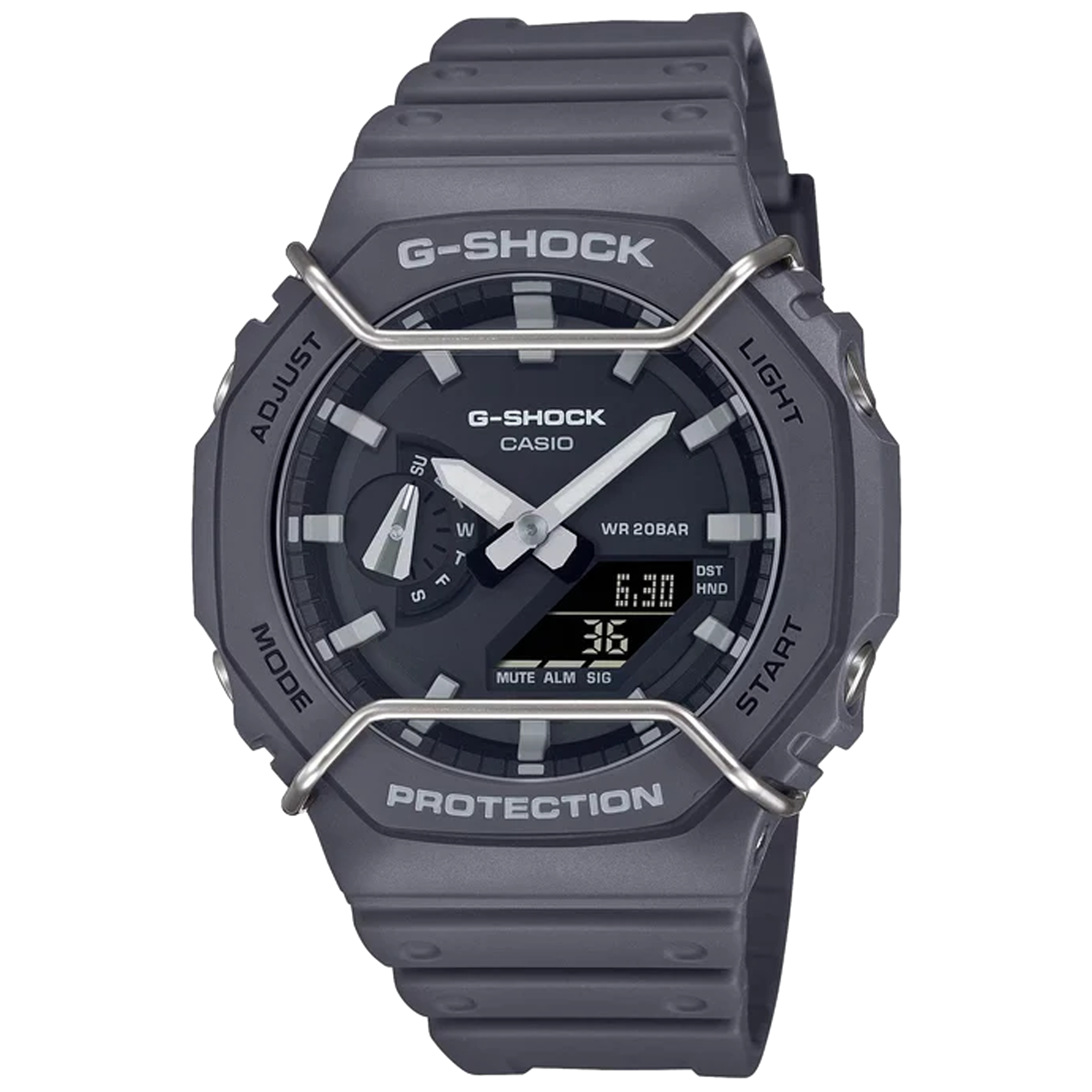 Casio G-Shock - Ani/Digi - Carbon GA2100PTS-8A