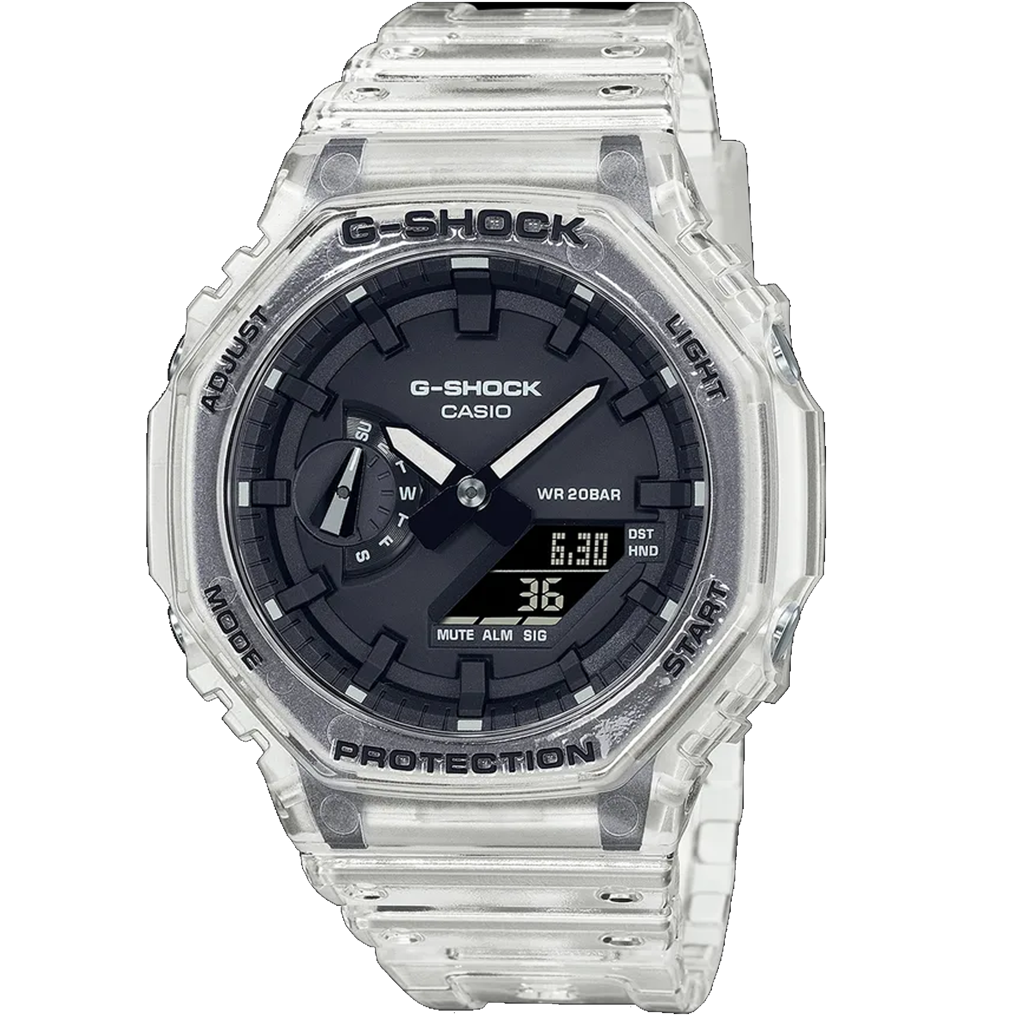 Casio G-Shock - GA2100 Series - Carbon GA2100SKE-7A