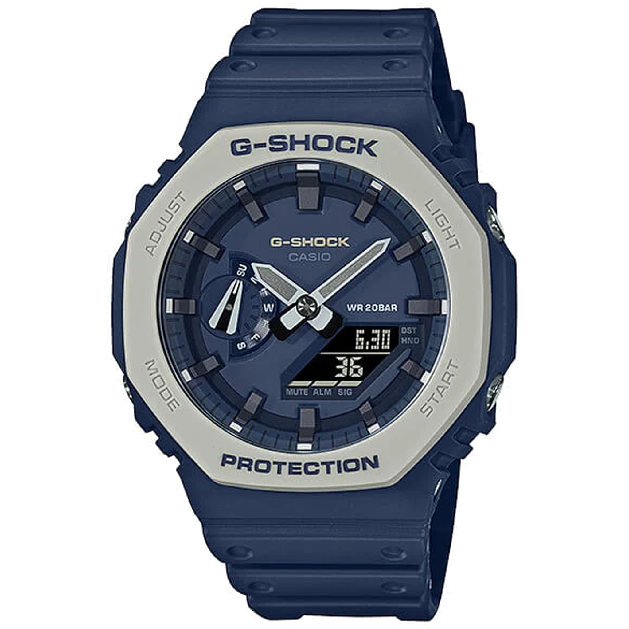 Casio G Shock Ani Digi Carbon GA2110ET 2A