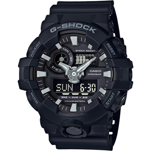 Casio G-Shock -  Ani/Digi - Black GA700-1B