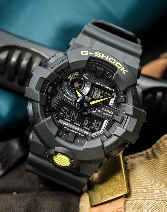 Casio G-Shock -  Ani/Digi - GA700DC-1A