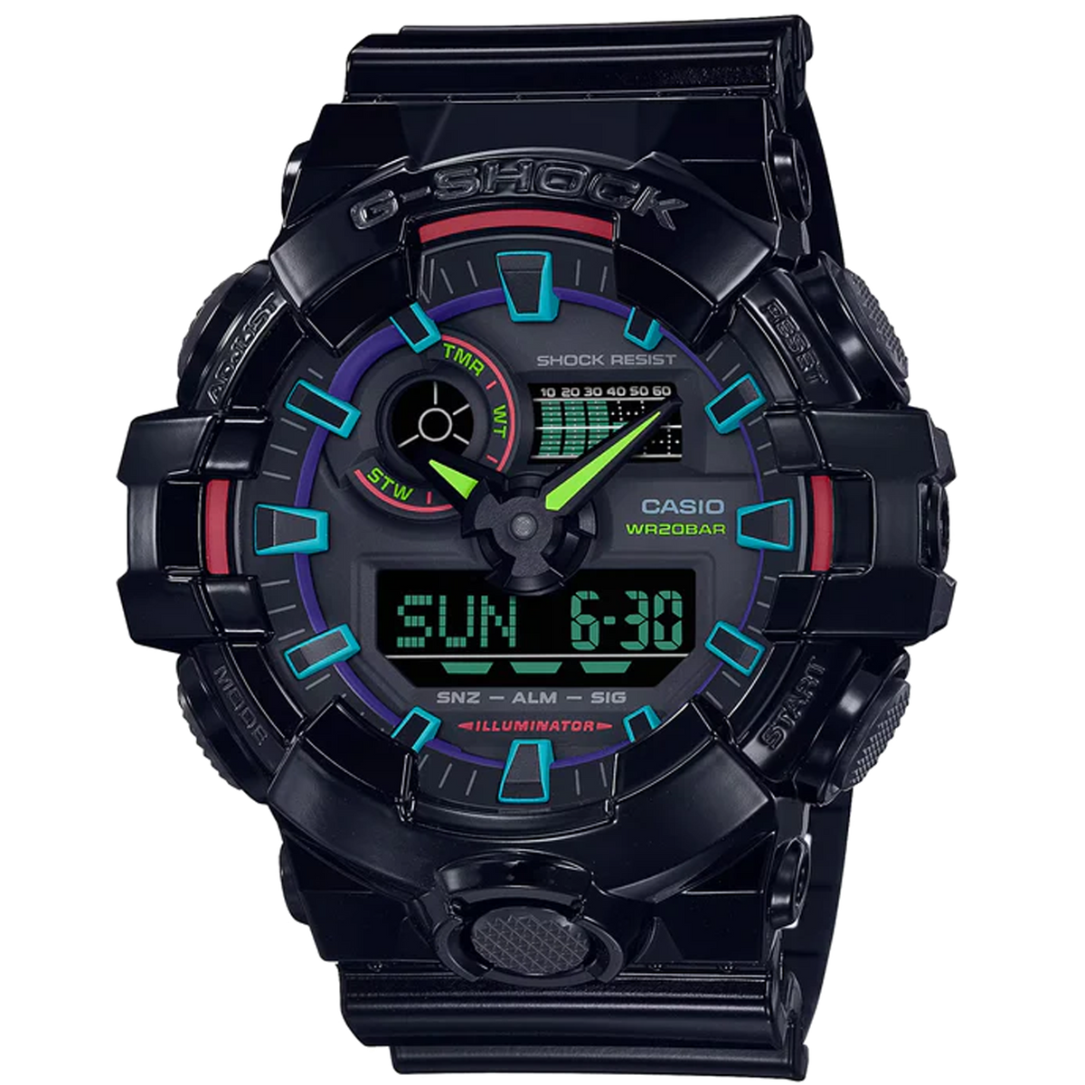 Casio G-Shock -  GA700 Series - Gamer RGB Series