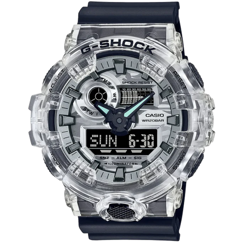Casio G-Shock -  Ani/Digi - Semi Transparent GA700SKC-1A