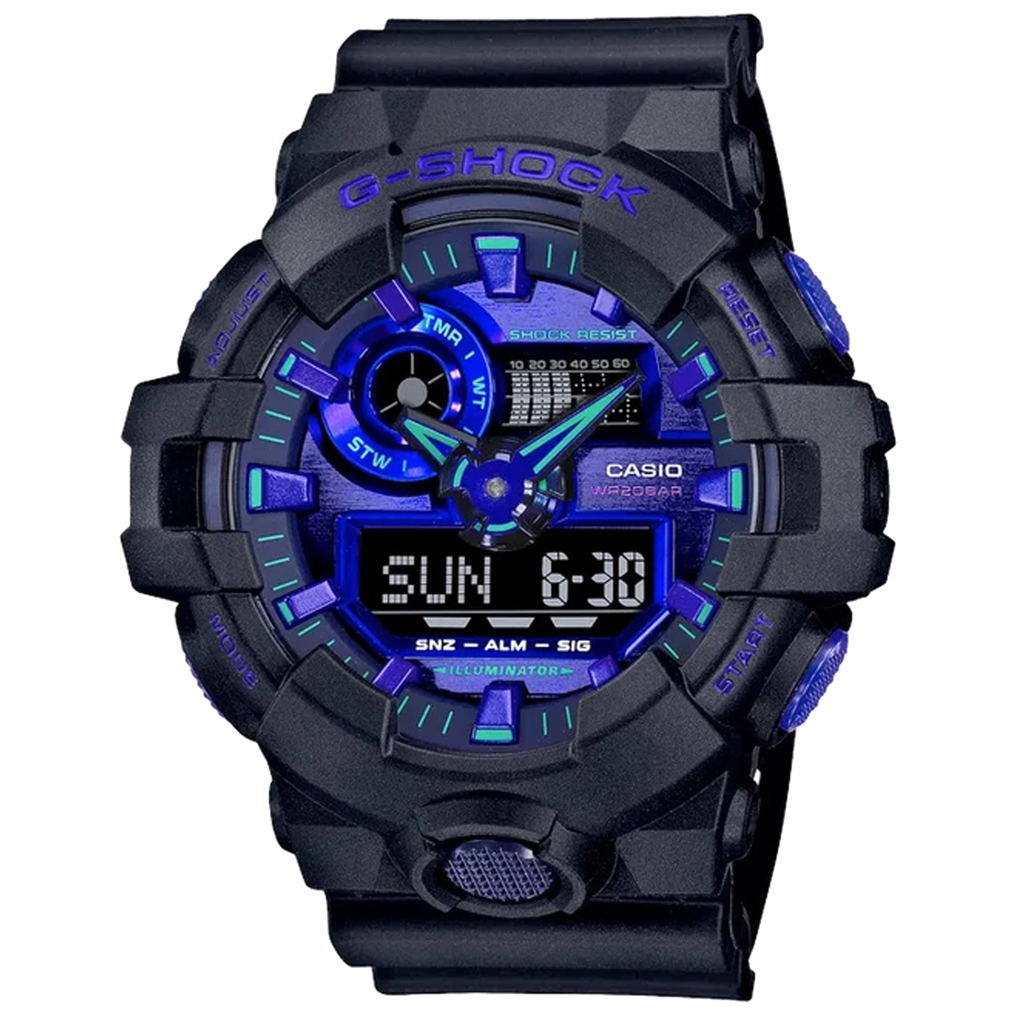 Casio G-Shock -  GA700 - Virtual Realty GA700VB-1A