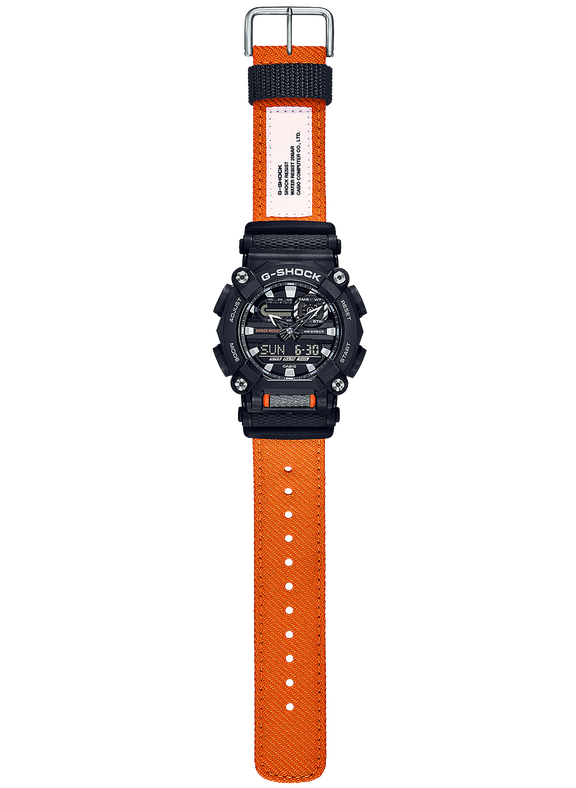 Casio G-Shock -  GA900 Series - Black &amp; Orange