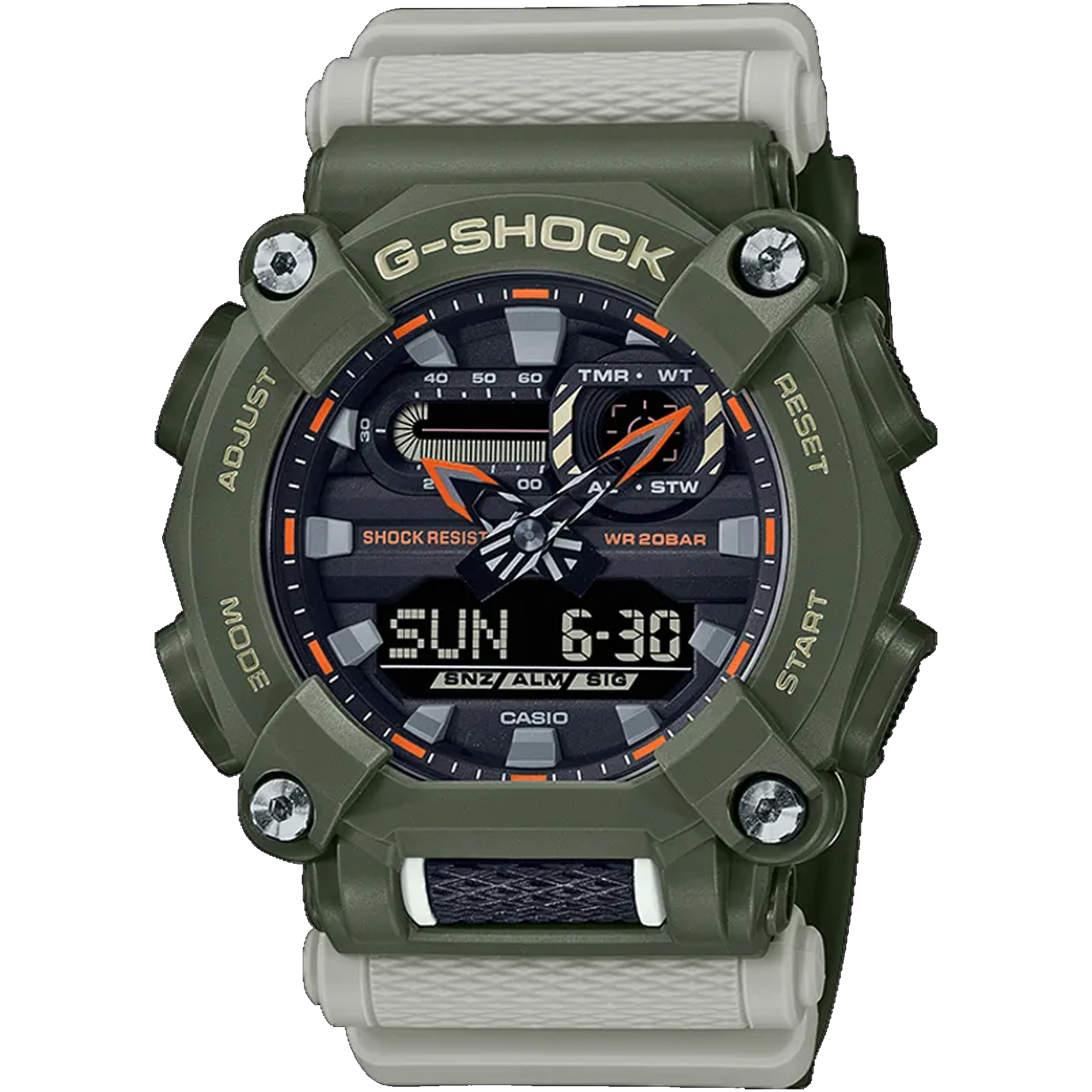 Casio G-Shock -  GA900 Series - Hidden Coast GA900HC-3A