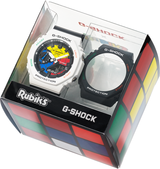 Casio G-Shock -  GA2100 - Rubik&#39;s Edition