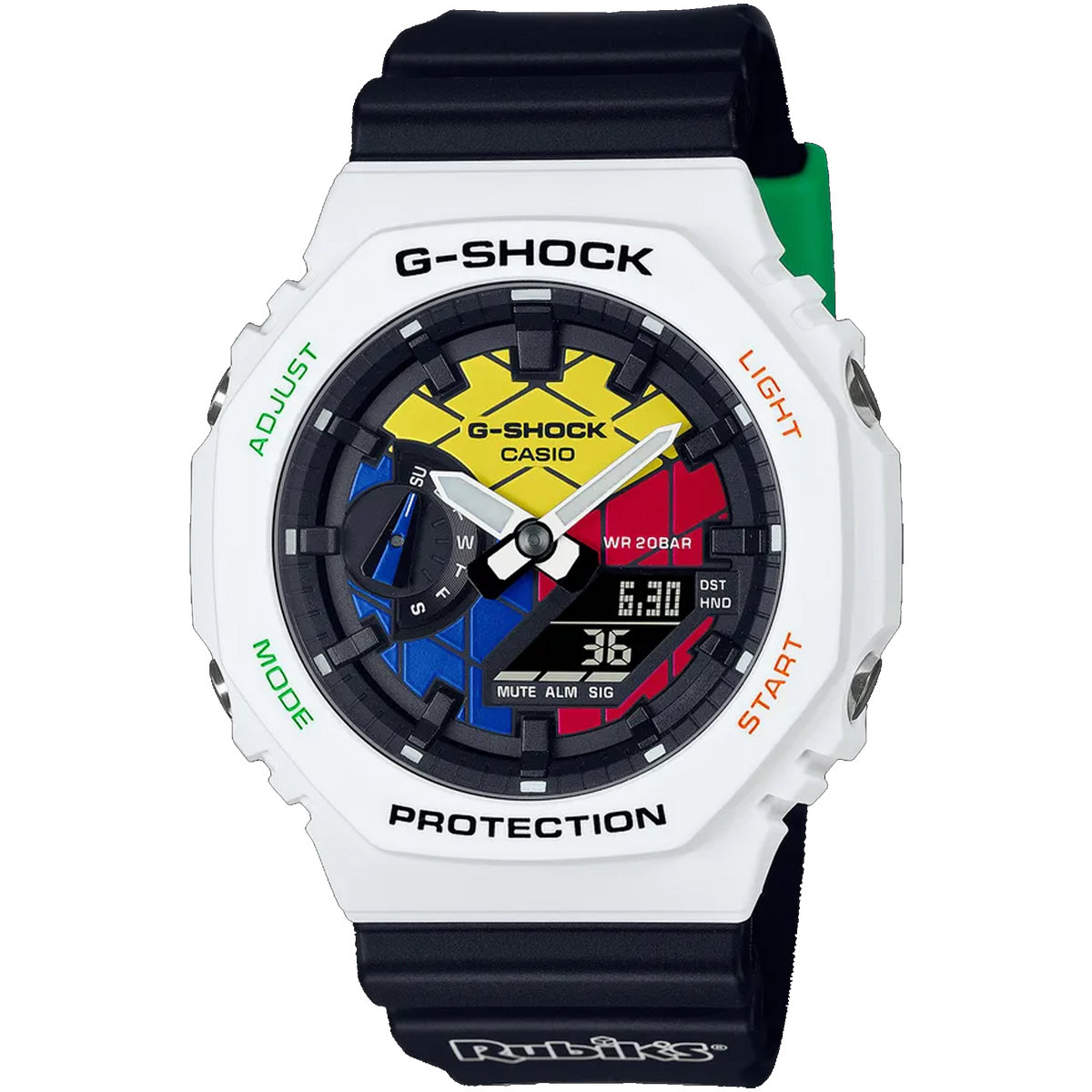 Casio G-Shock -  GA2100 - Rubik&#39;s Edition