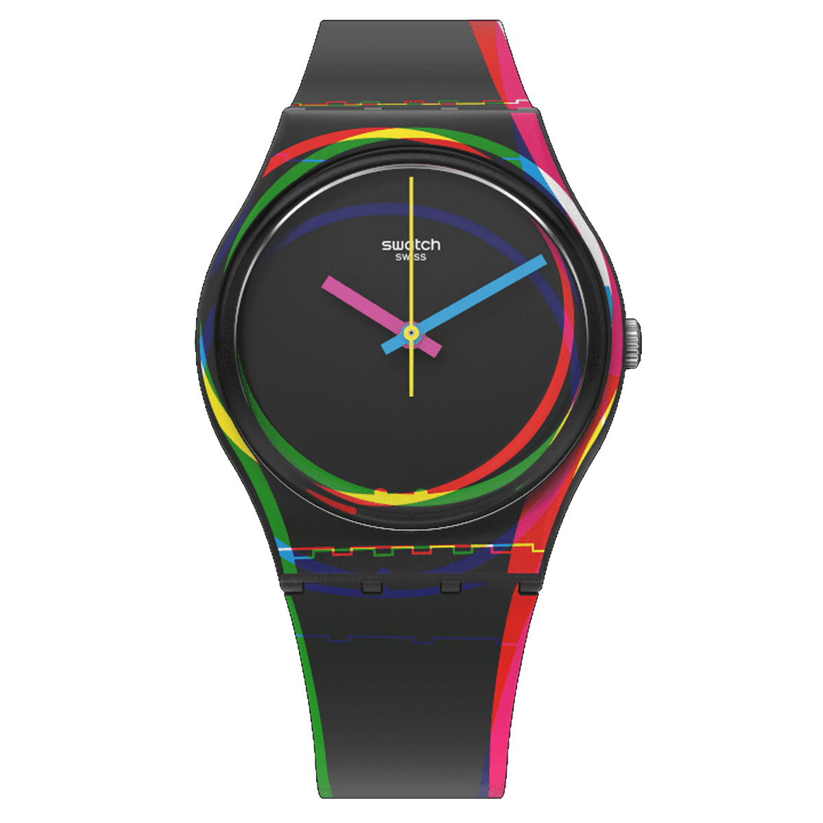 Swatch Watch 34mm - Red Shore