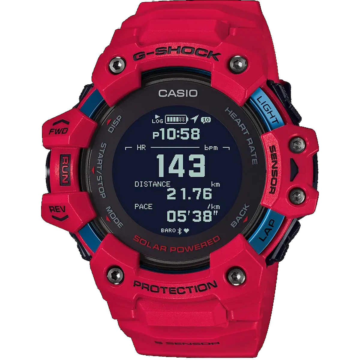 Casio G-Shock -  GBDH1000 Series - Red