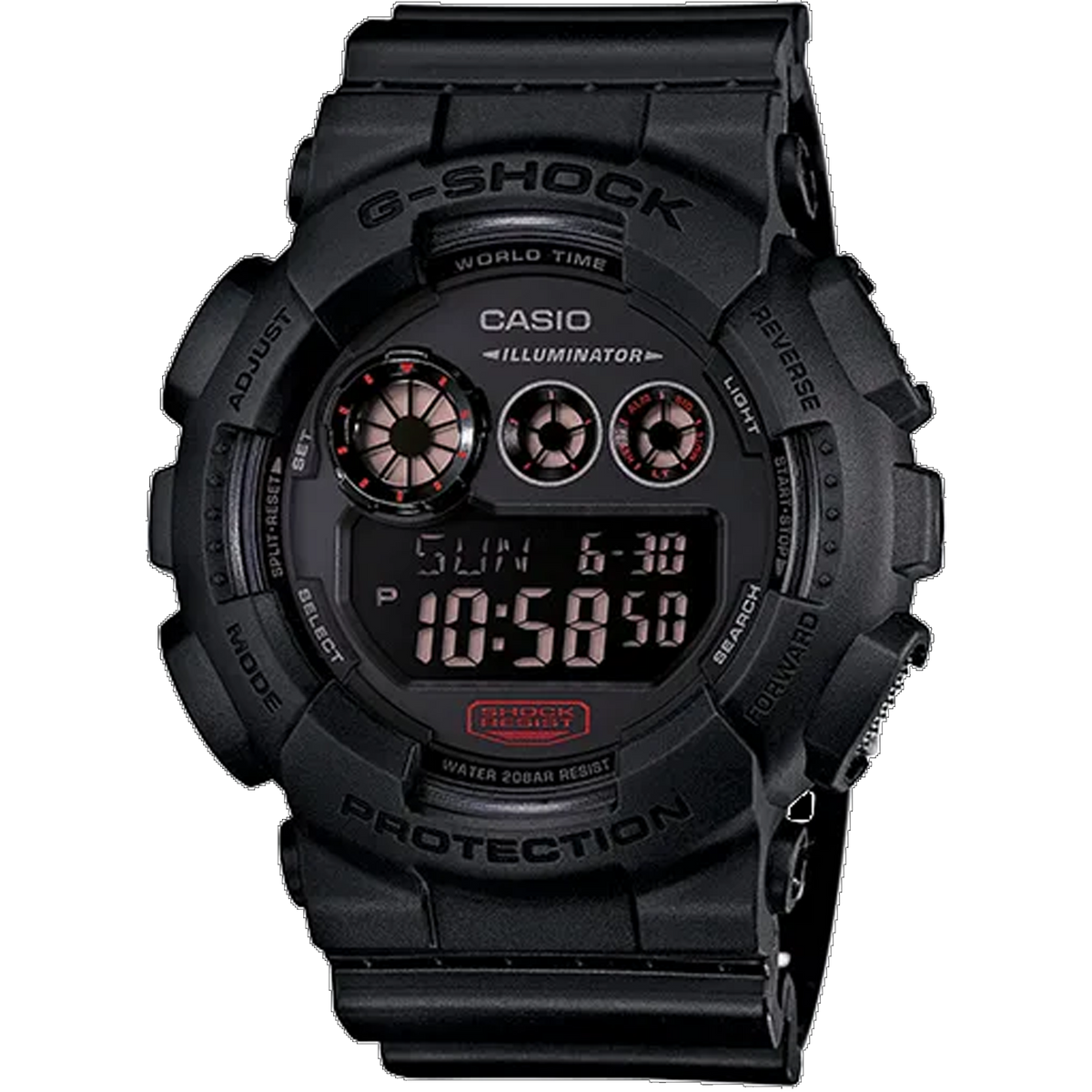 Casio G-Shock - Série GD120 - Noir