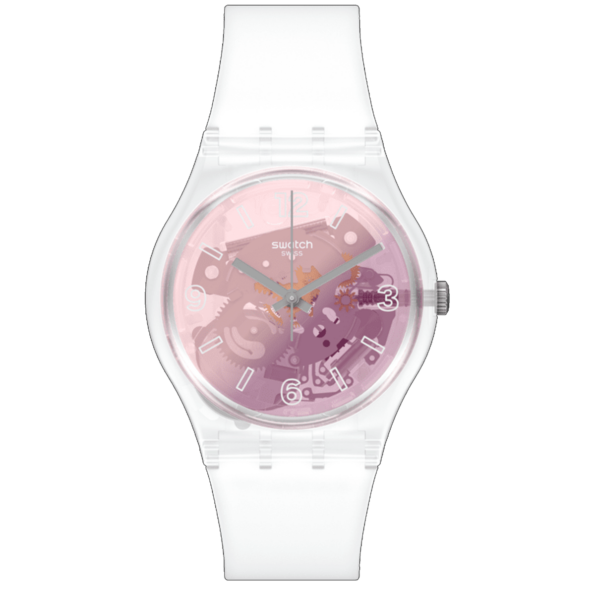 Swatch Watch 34mm - Pink Disco Fever