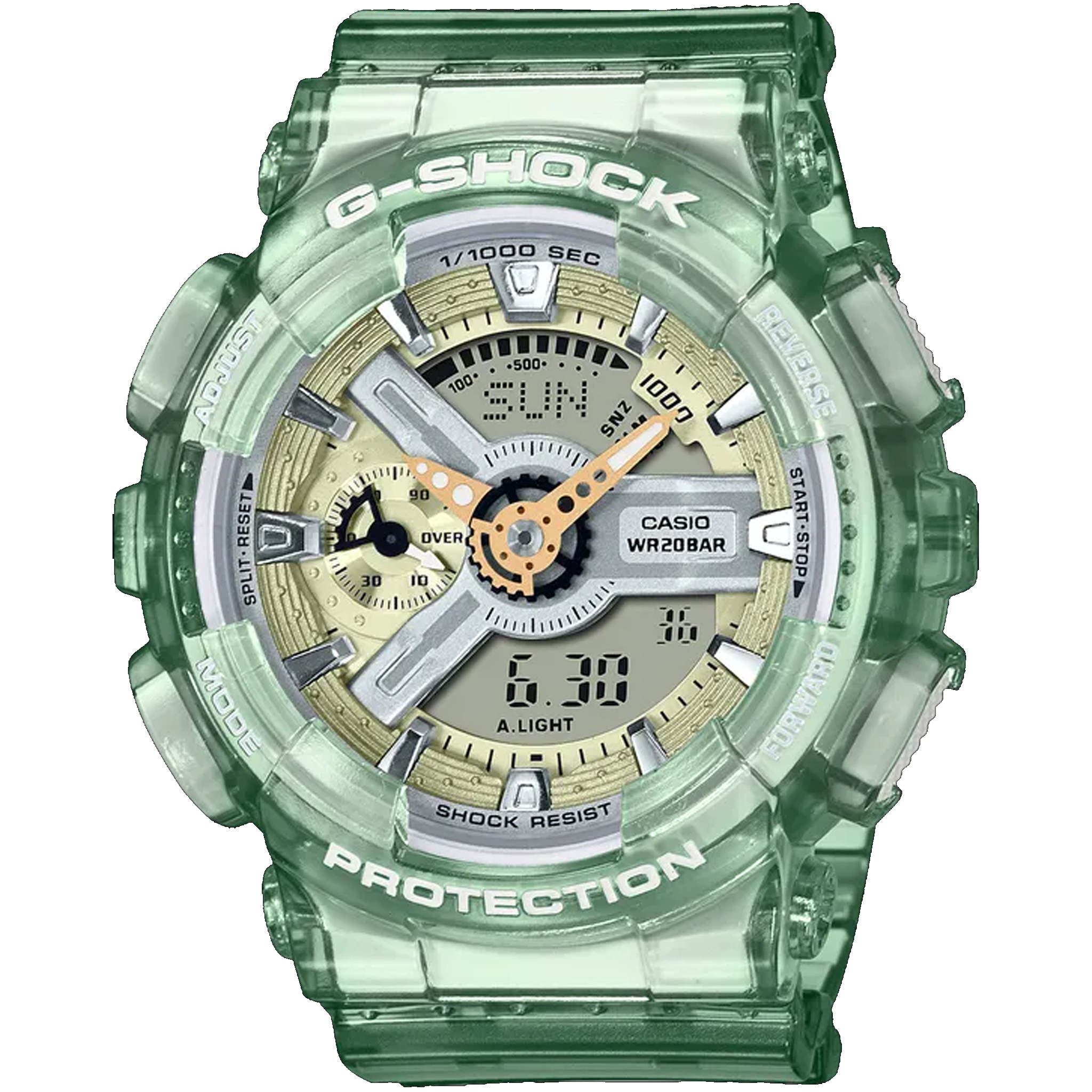 Casio G-Shock S Series - Ani/Digi GMAS110GS-3A