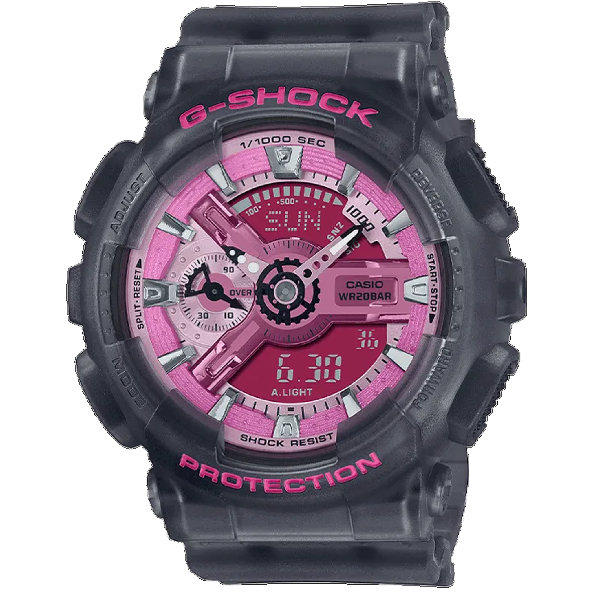 Casio G-Shock S Series - Ani/Digi GMAS110NP-8A