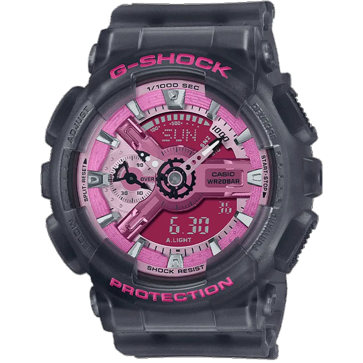Casio G-Shock S - GMAS110 Series - Black &amp; Pink
