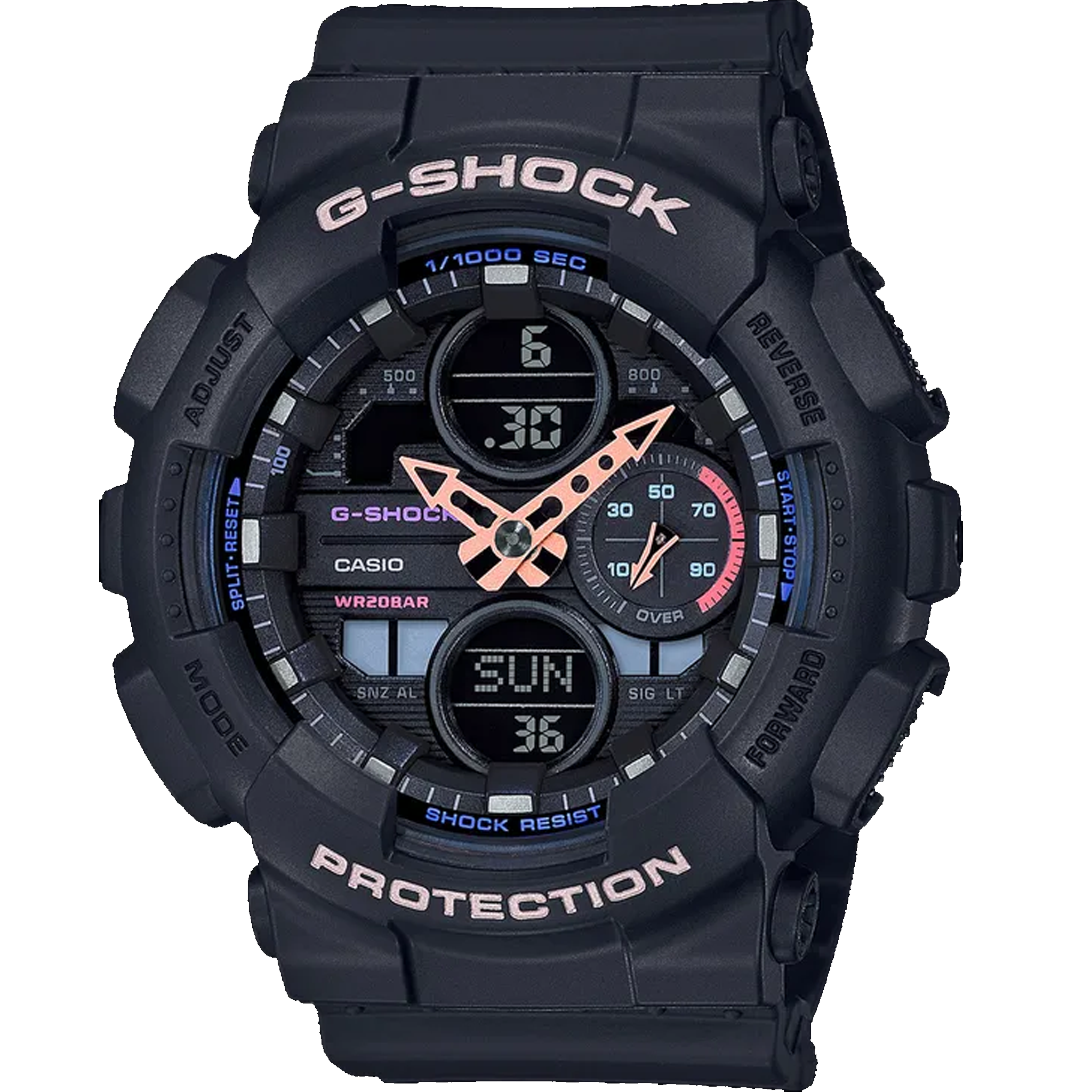 Casio G-Shock S Series - GMAS140 Series - GMAS140-1A