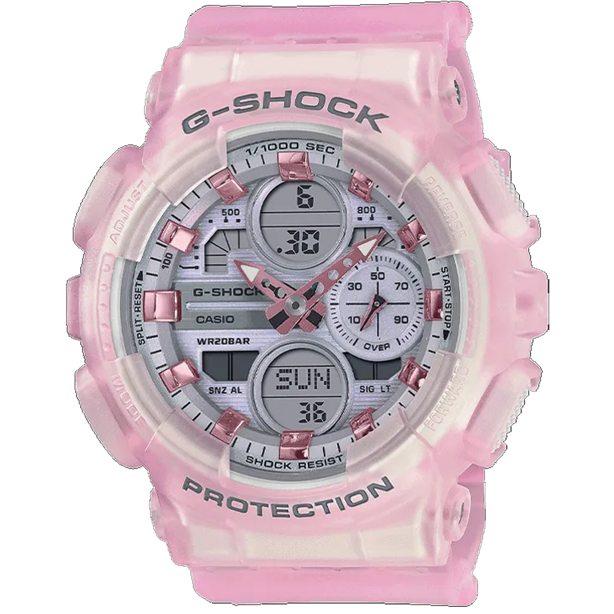 Casio G-Shock S Series - GMAS140 Series - Pink