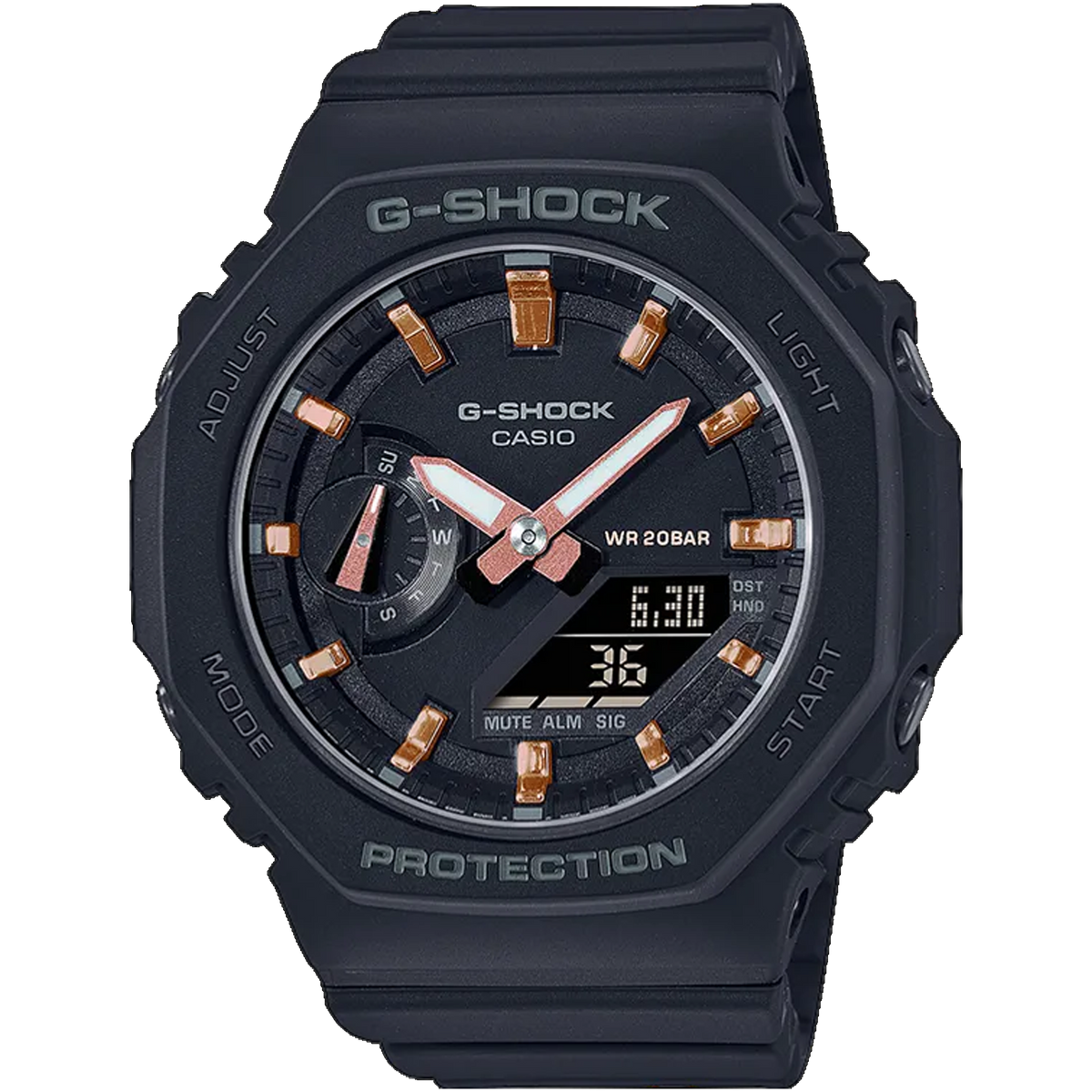 Casio G-Shock - GMAS2100 Series - Black GMAS2100-1A