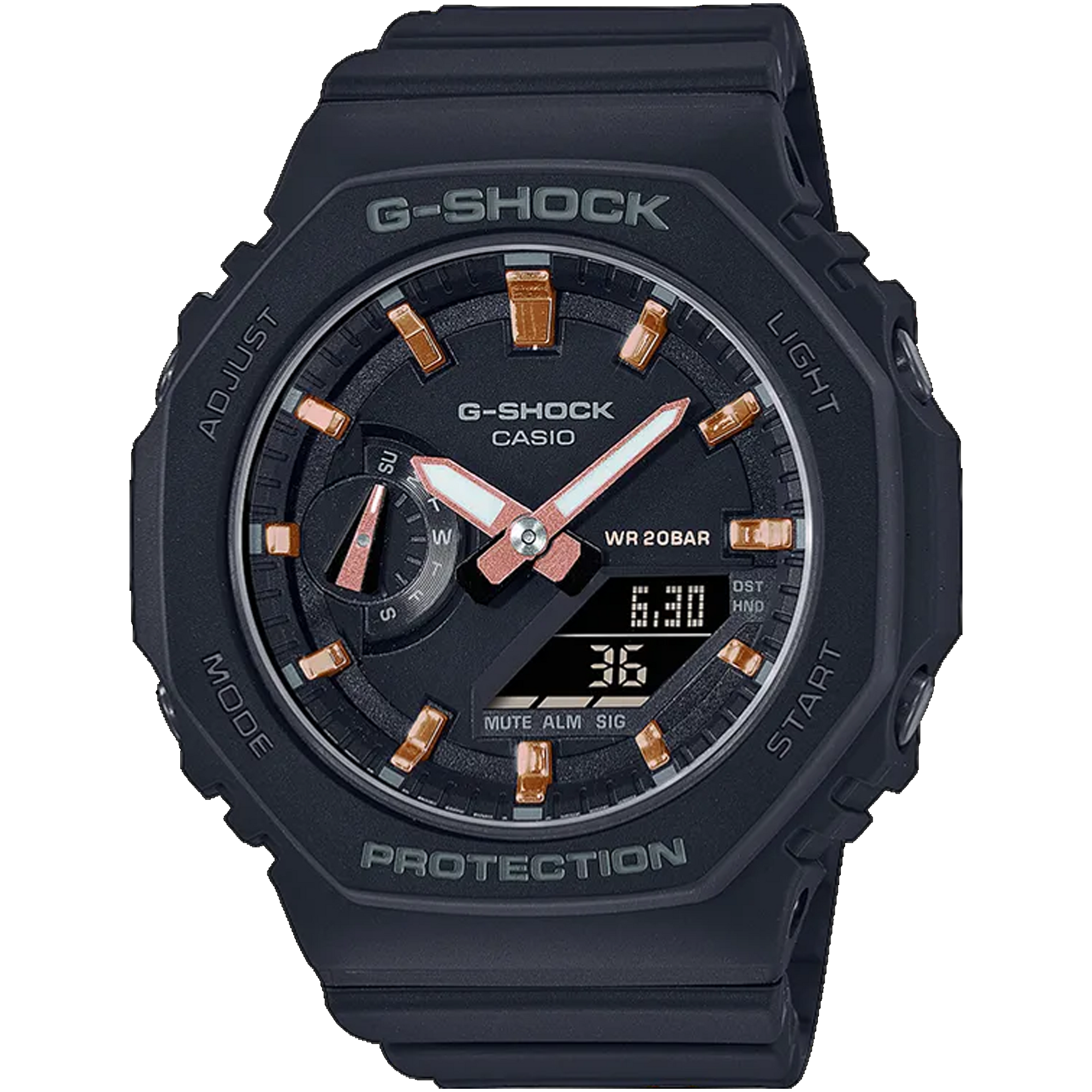 Casio G-Shock - GMAS2100 Series - Black GMAS2100-1A