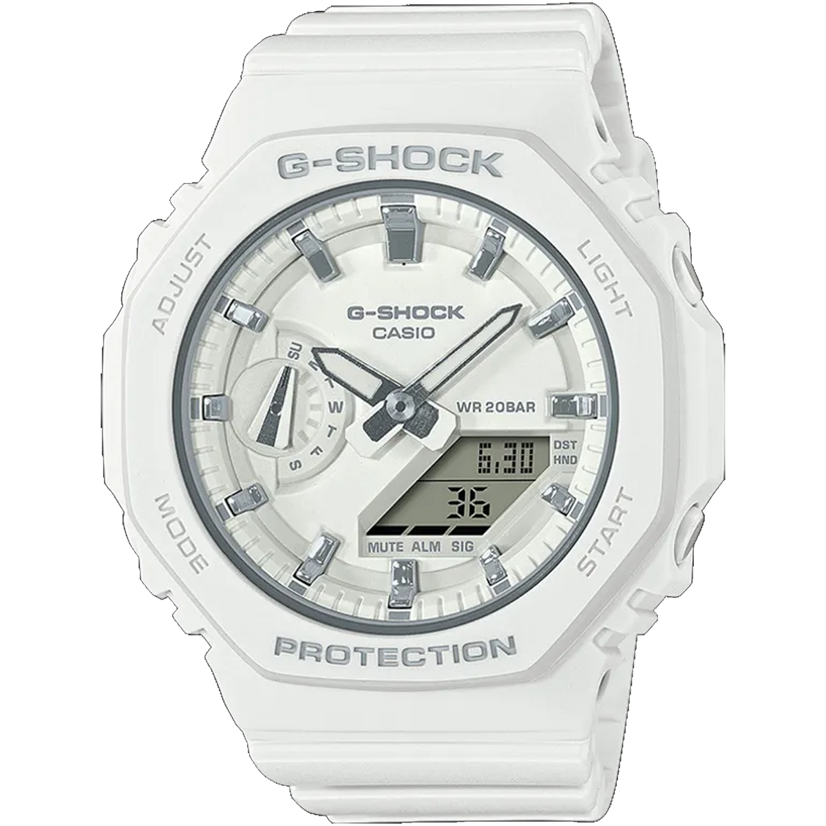 Casio G-Shock - GMAS2100 Series - White GMAS2100-7A