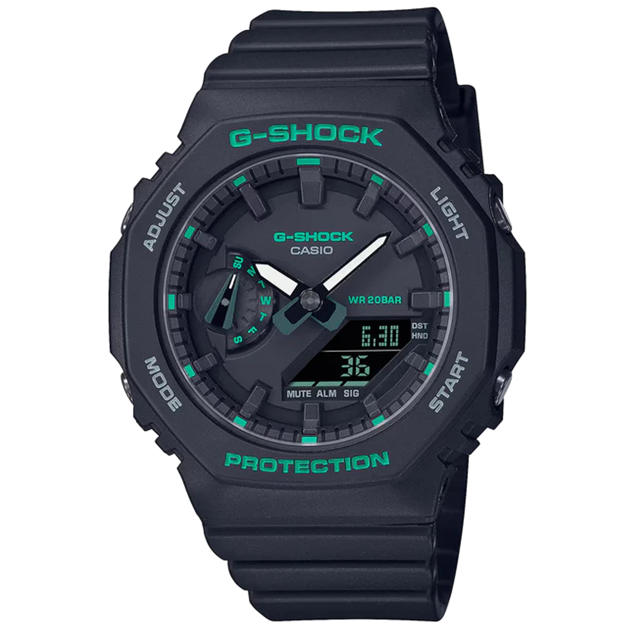 Casio G-Shock - GMAS2100 Series - Black GMAS2100GA-1A