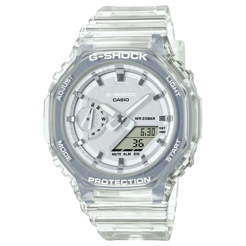 Casio g shock clear watch sales