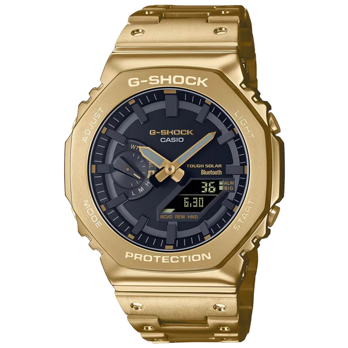 Casio G-Shock - GMB2100 Entièrement en métal - Doré 