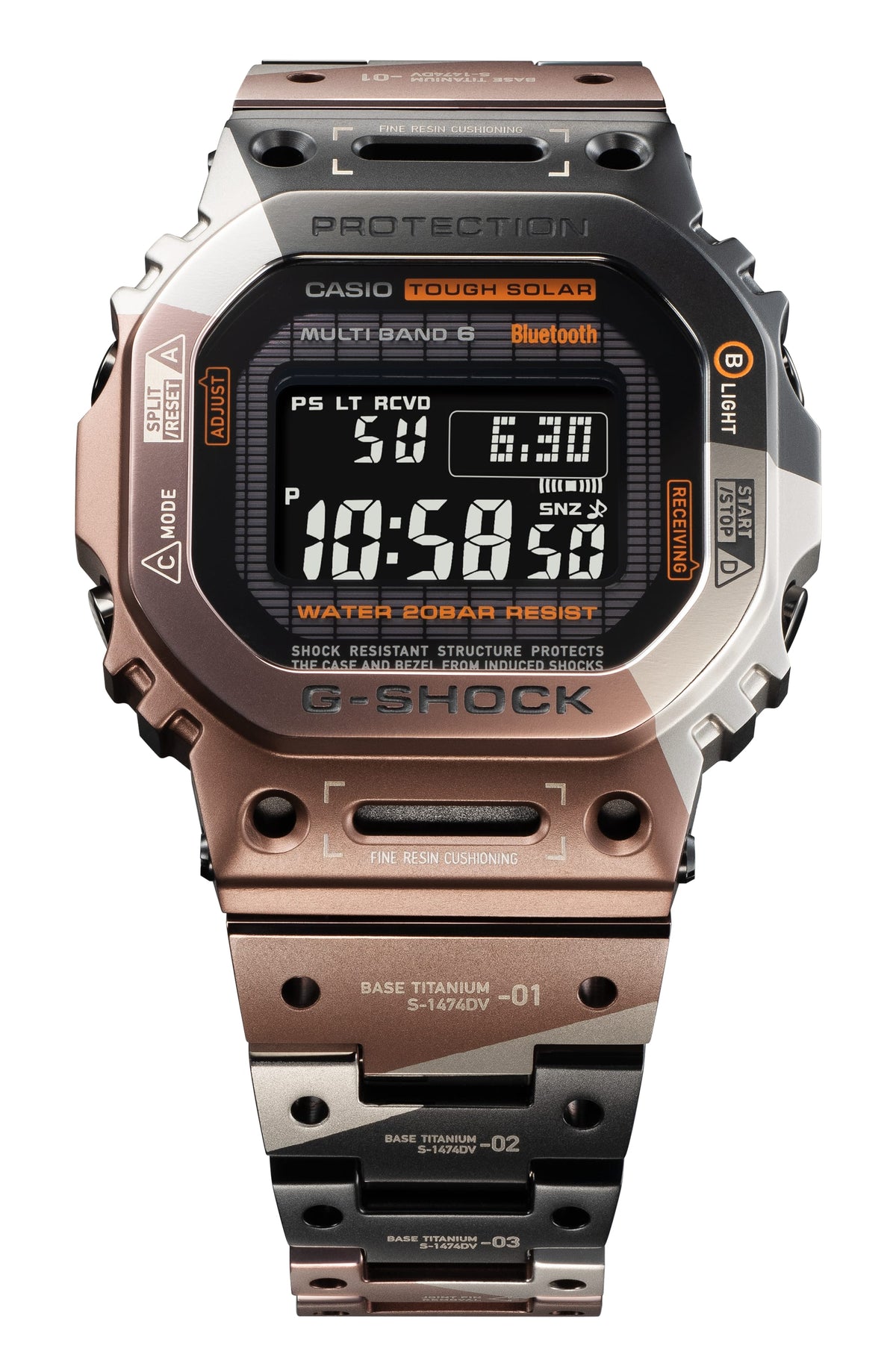 Casio G-Shock - Full Metal Titanium GMWB5000TVB-1