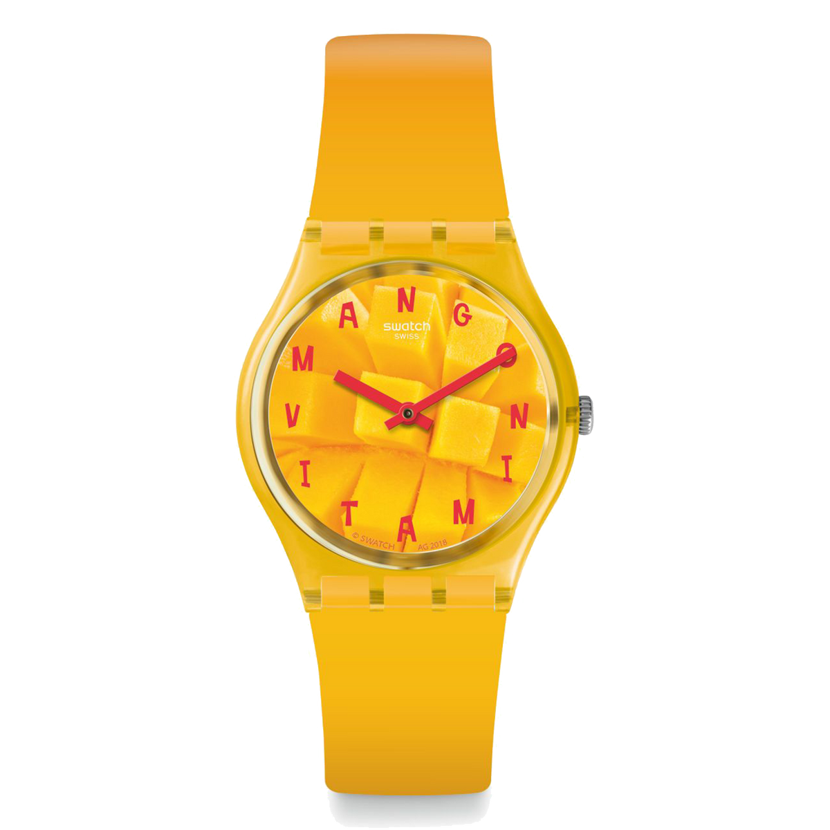 Swatch Watch 34mm - COEUR DE MANGUE