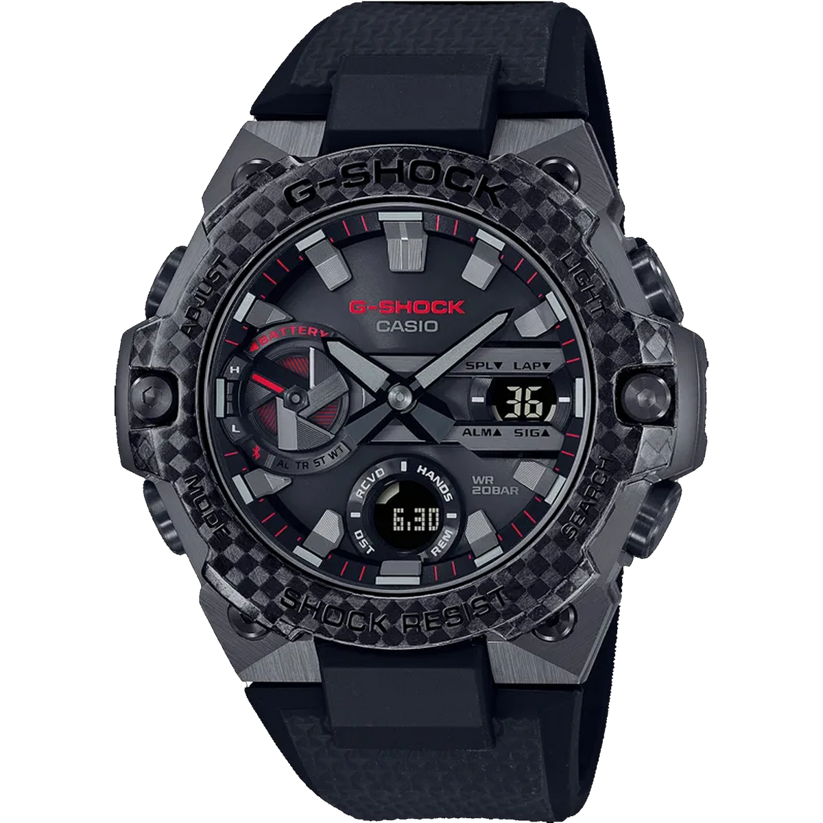 Casio G Shock GSTB400 Series Carbon Core Solar