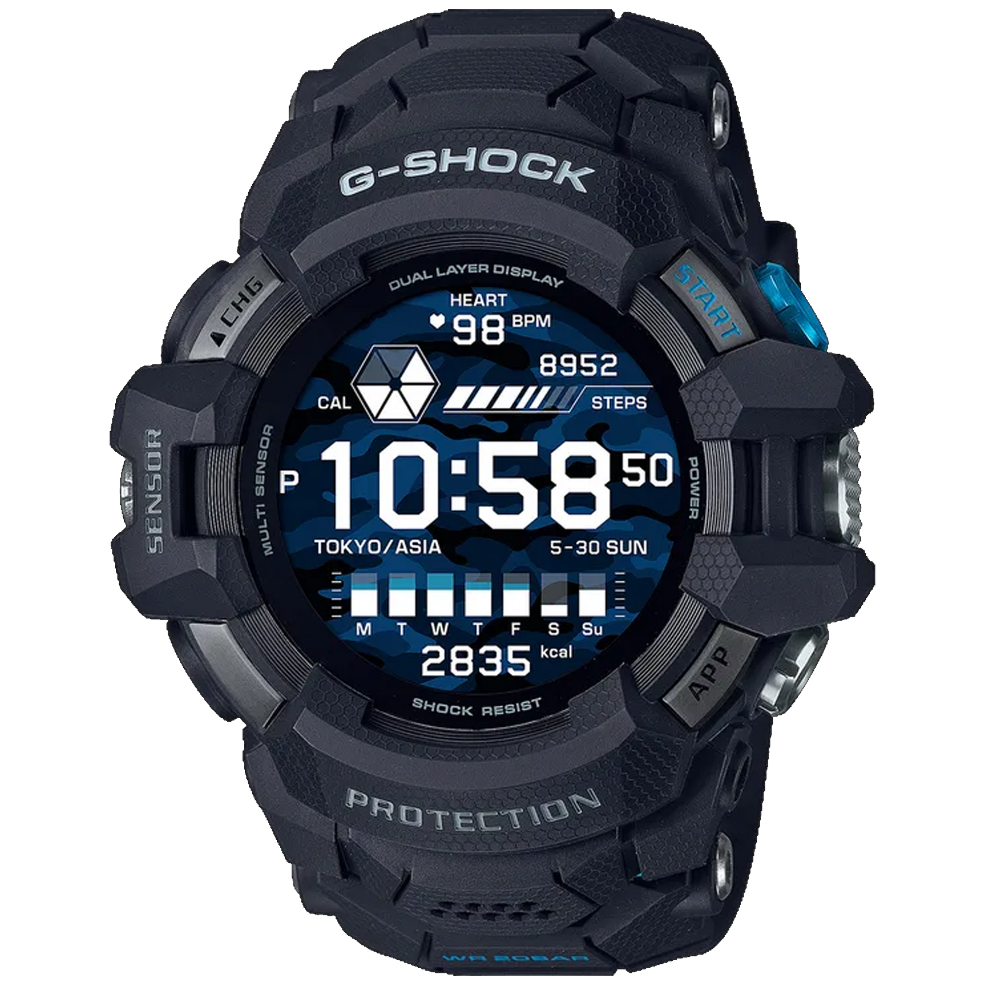 G Squad G Shock Touch Screen Smartwatch Casio Touch Screen Watch