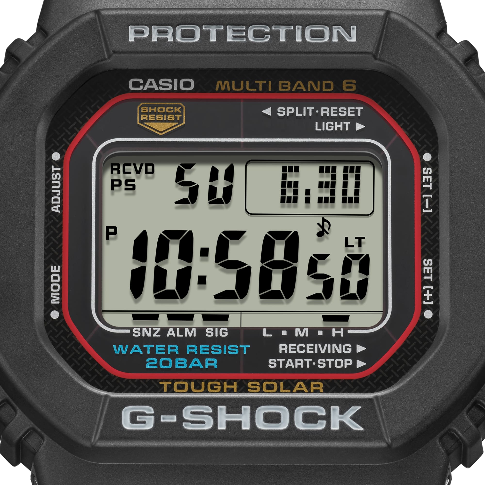 Casio G-Shock -  Digital - Tough Solar GWM5610U-1