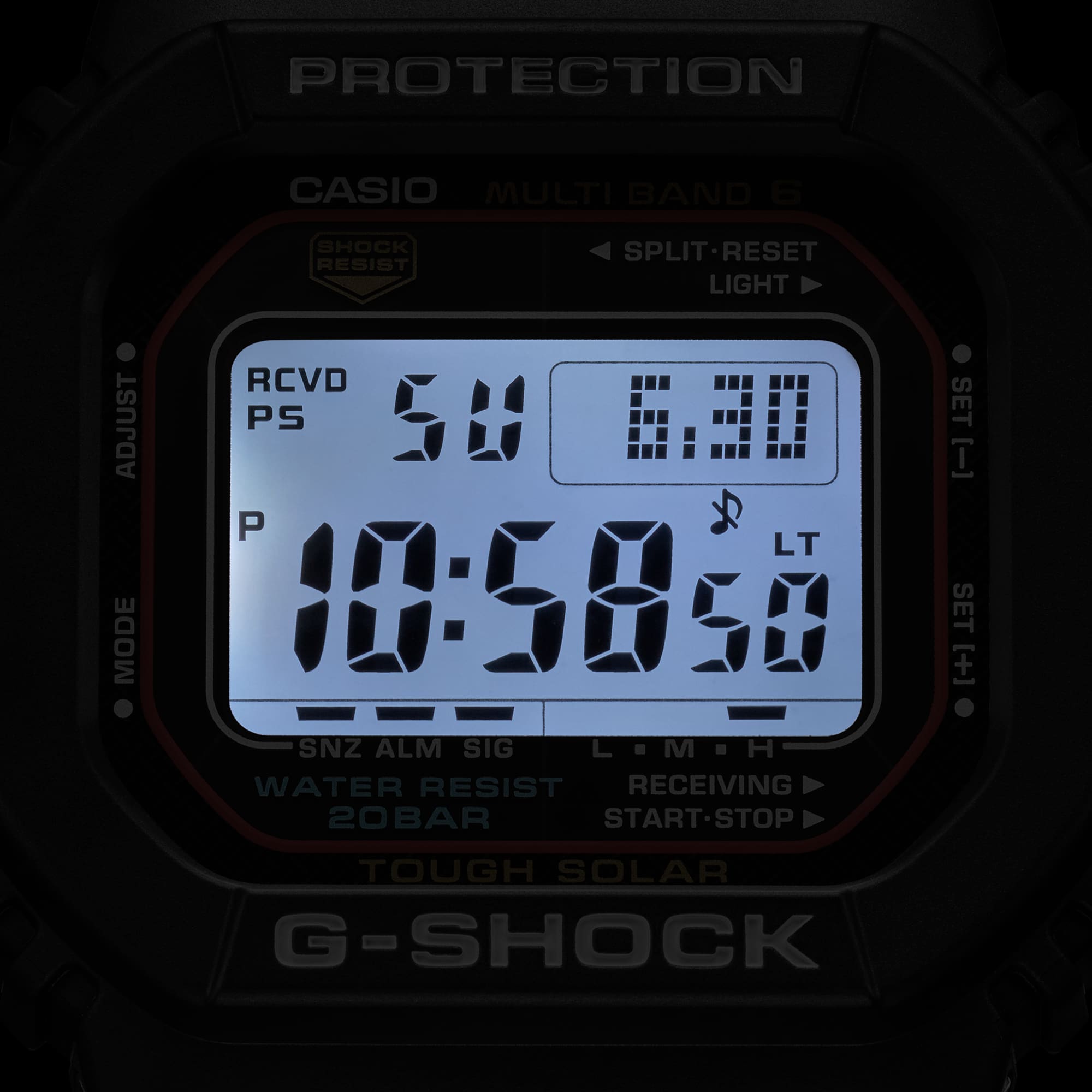 Casio G-Shock -  Digital - Tough Solar GWM5610U-1