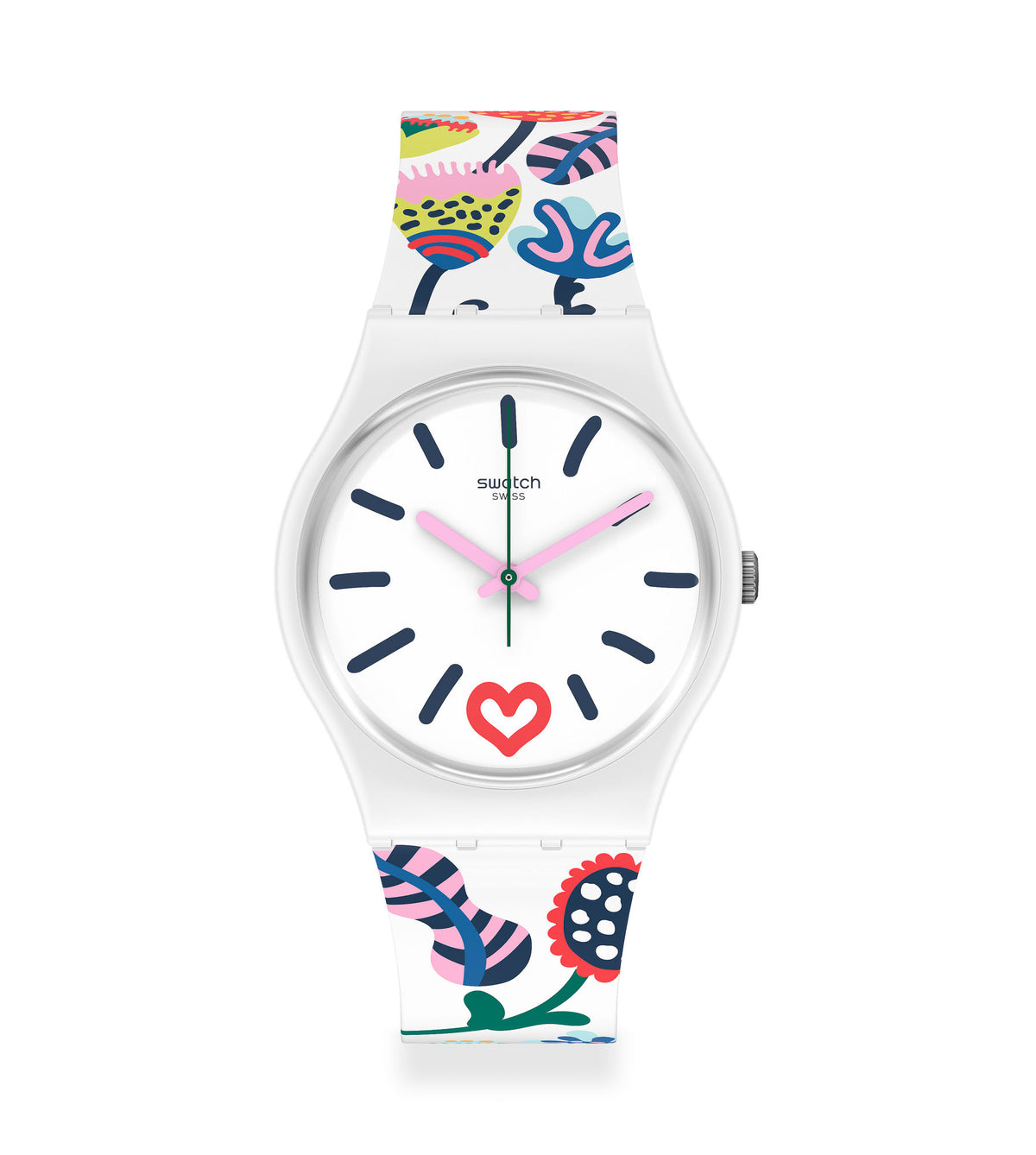 Swatch Watch 34mm - Just Flowers