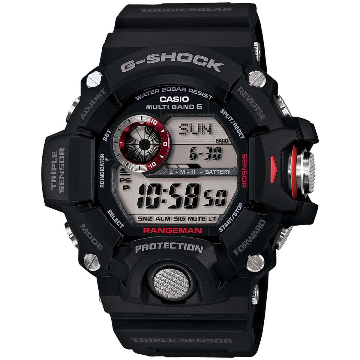 Casio G-Shock - Master of G - Noir Rangeman