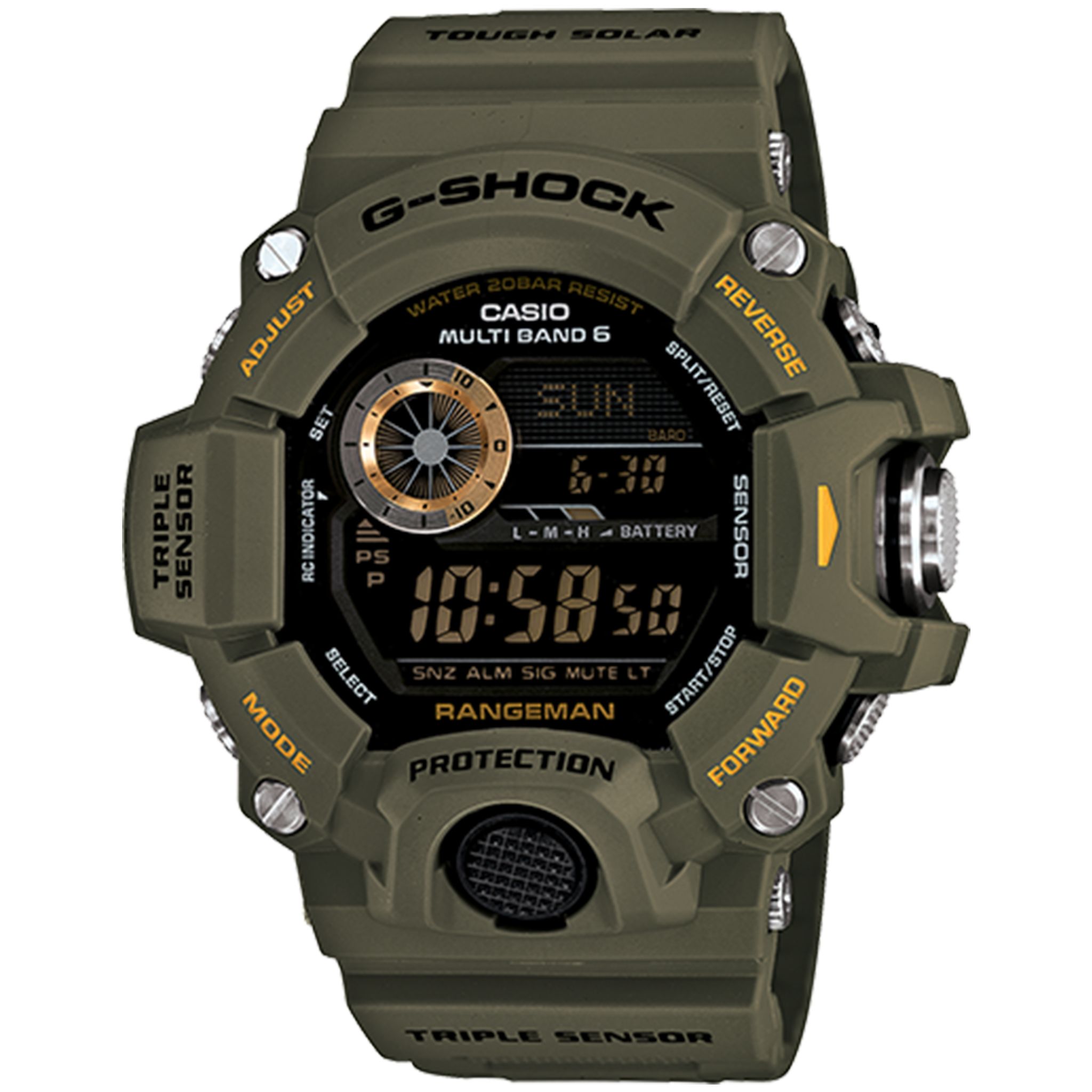 Casio G-Shock - Master of G - Green Rangeman GW9400-3