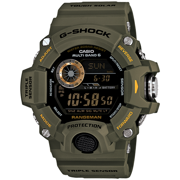 Casio G-Shock - Master of G - Green Rangeman GW9400-3