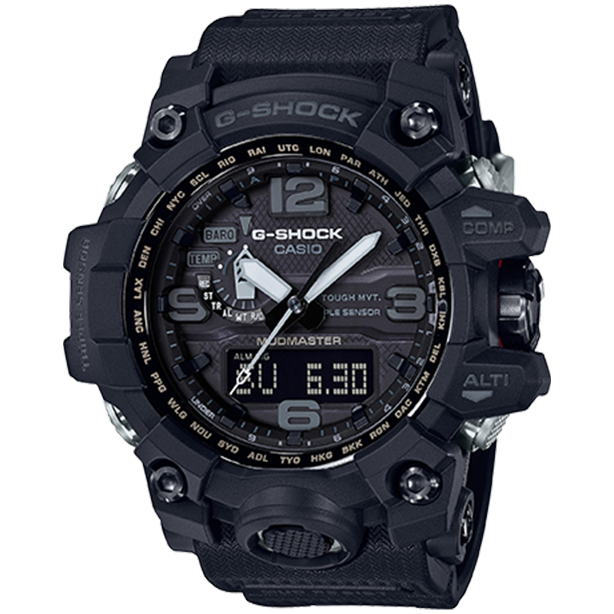 Casio G-Shock Master of G - MudMaster - Black GWG1000-1A1