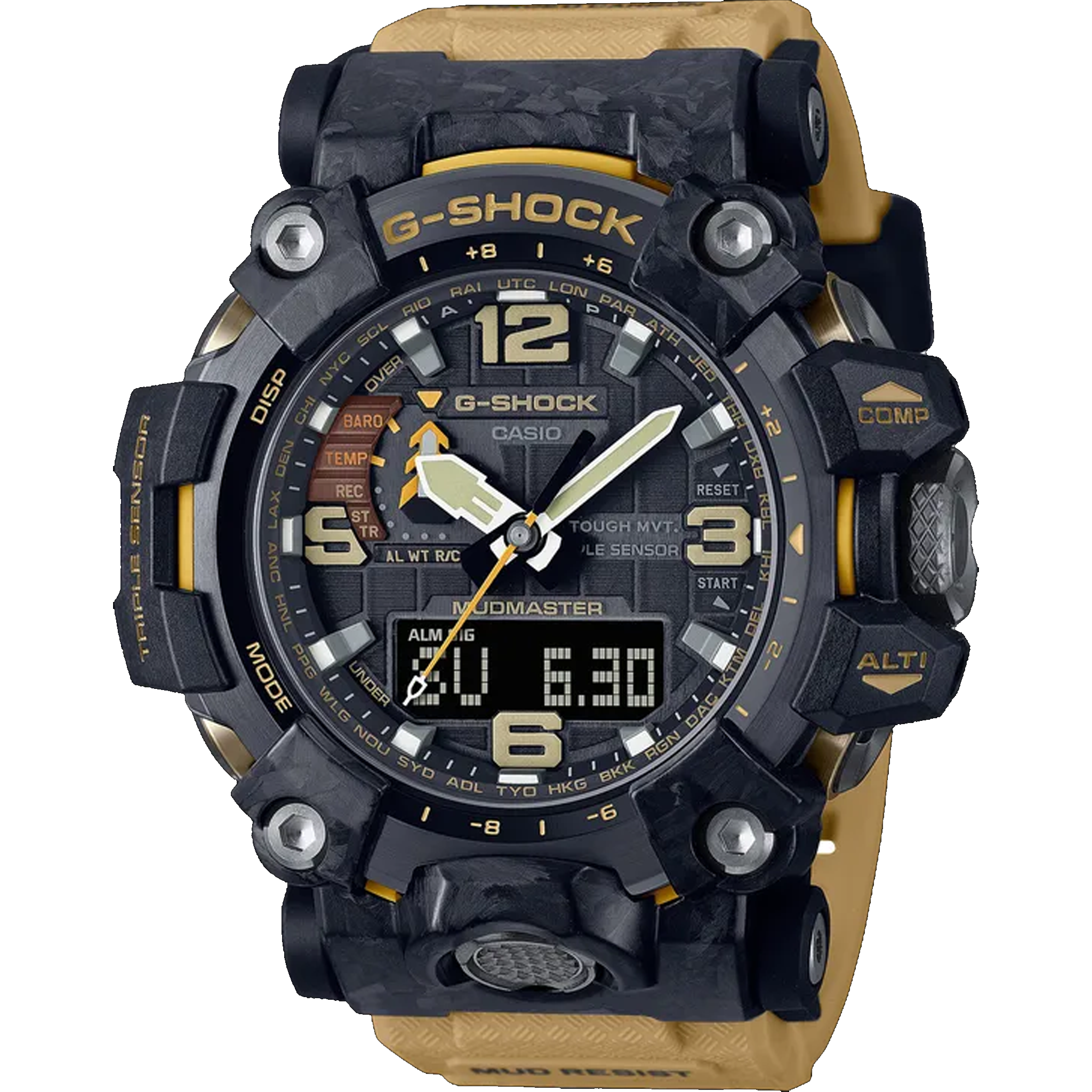 Casio G-Shock Master of G - MudMaster - GWG2000-1A5