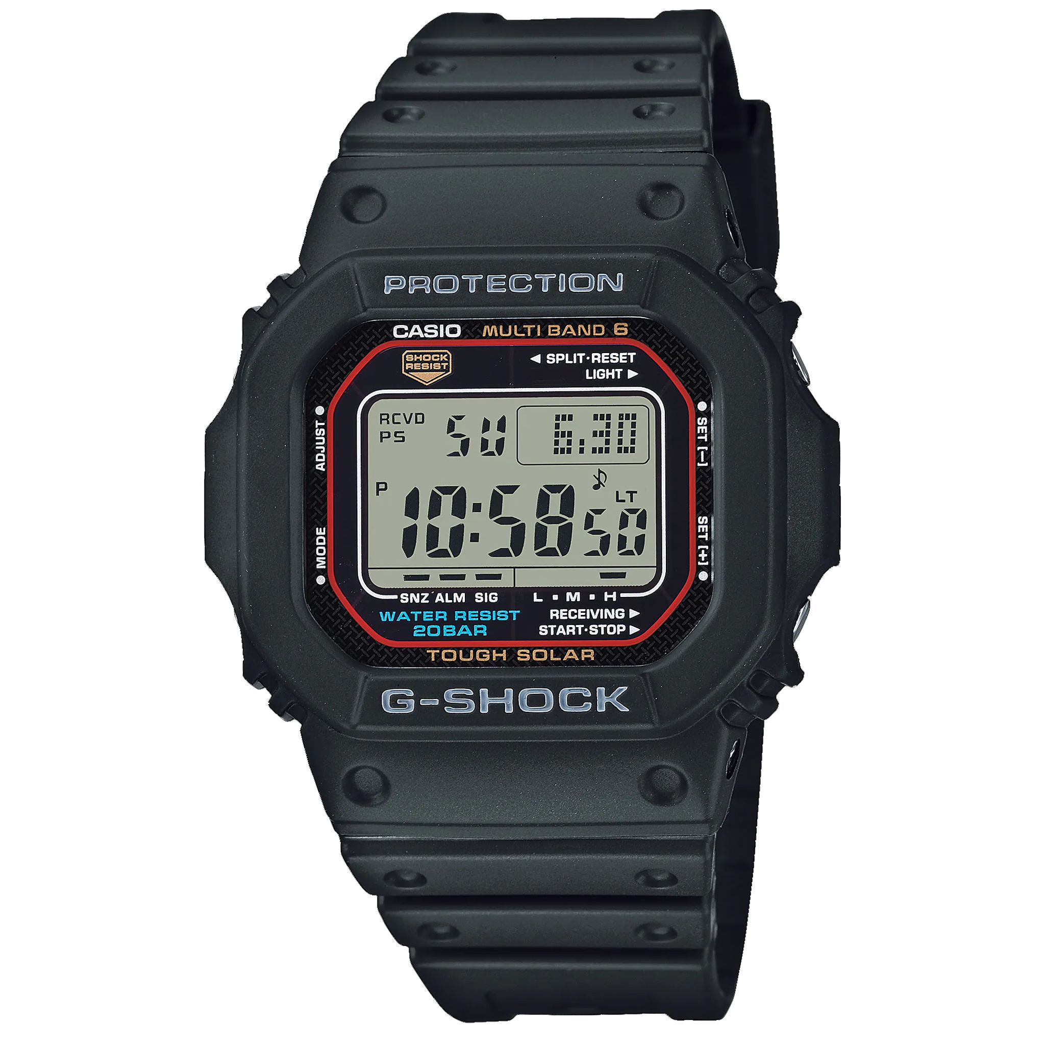 Casio G-Shock -  Digital - Tough Solar GWM5610U-1