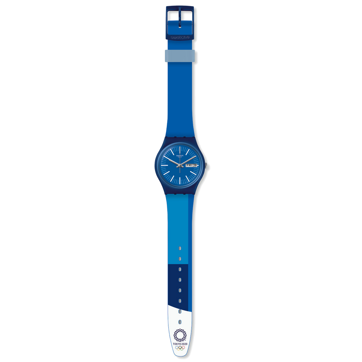 Swatch Watch 34mm - Tokyo 2020 Blue