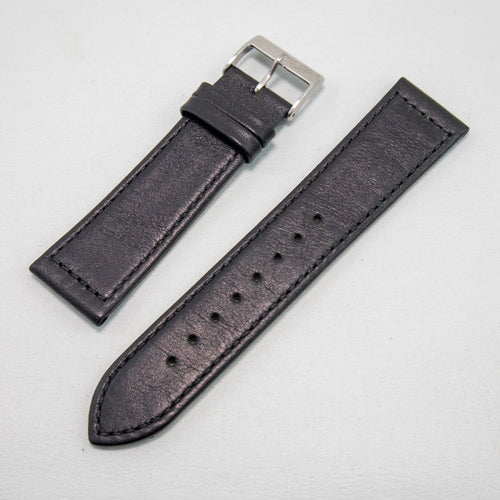 Alpine Watchstrap - Flat Stitched Leather