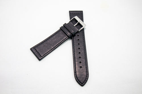 Alpine Watchstrap - Flat Stitched Leather