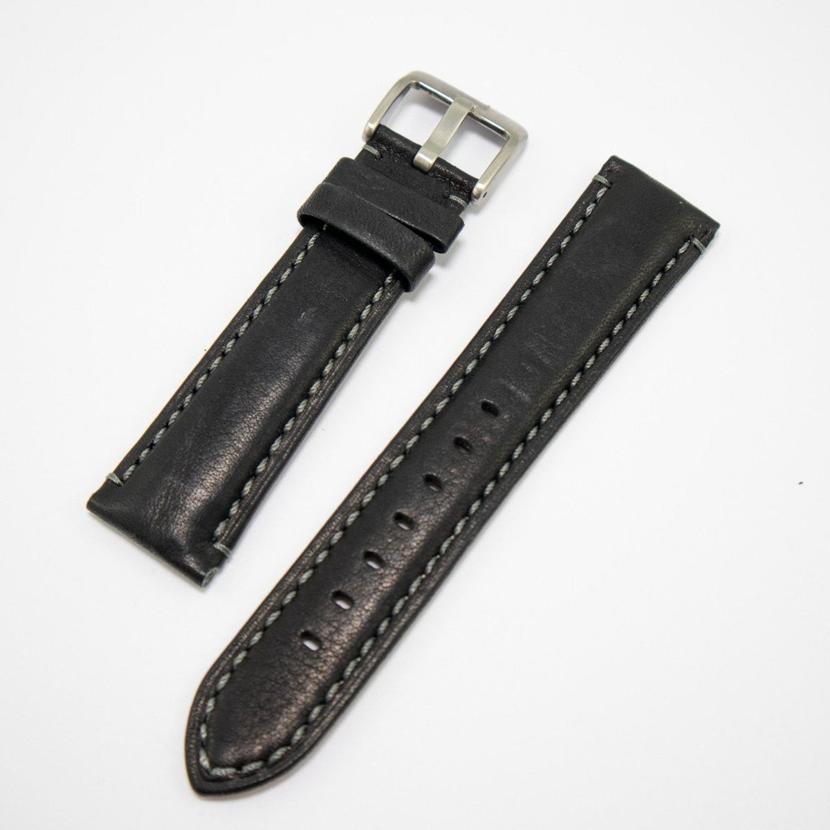 Alpine Watchstrap - Padded Stitched Waterproof Leather