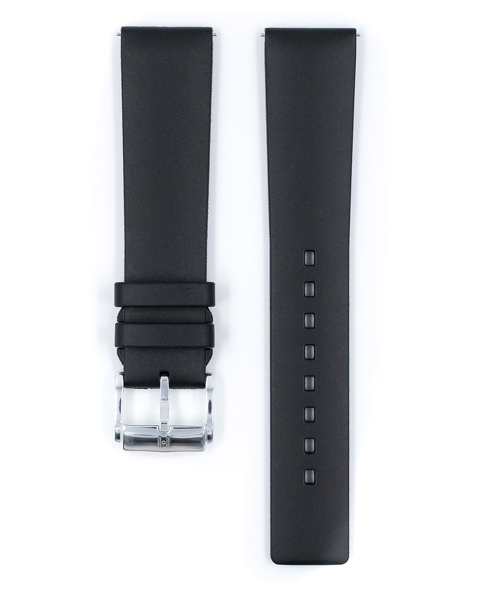 Hirsch Pure - Premium Caoutchouc Watch Strap