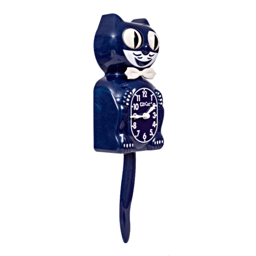 Blue Galaxy Kit-Cat® Klock