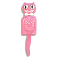 Pink Satin Kitty-Cat® Klock