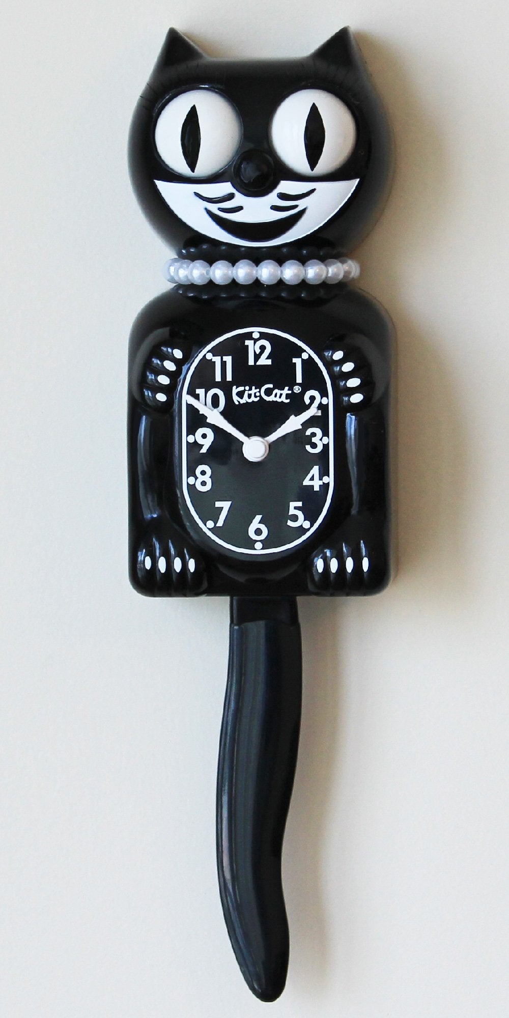 Classic Black Lady  Kit-Cat® Klock