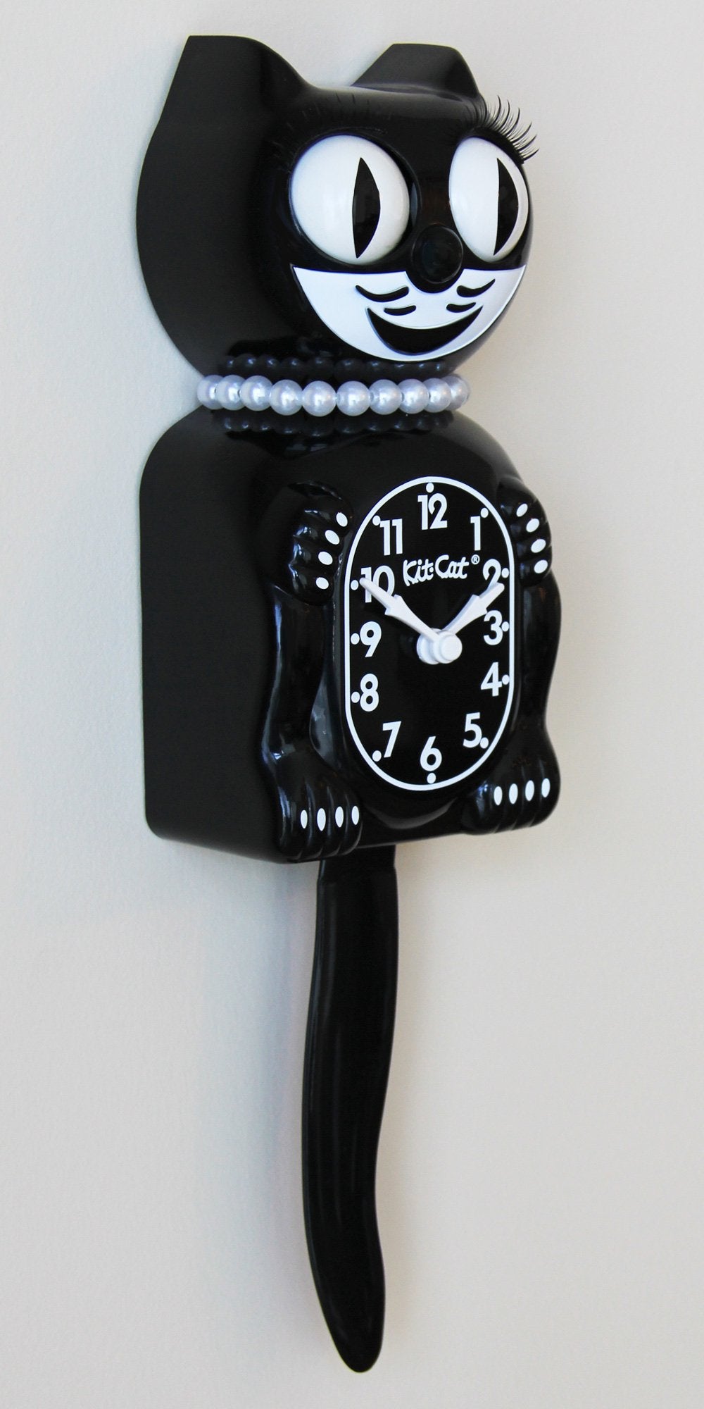 Classic Black Lady  Kit-Cat® Klock