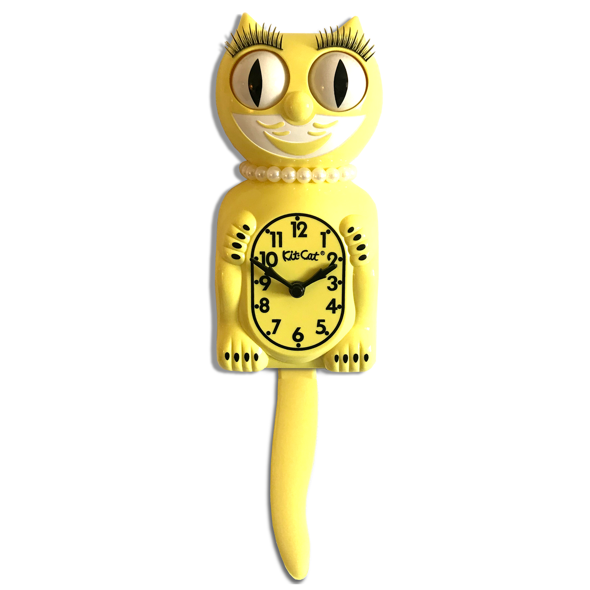 Majestic Yellow Lady  Kit-Cat® Klock